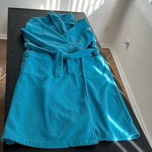 LL Bean kids robe. Girl size 14-16. Turquoise/teal.